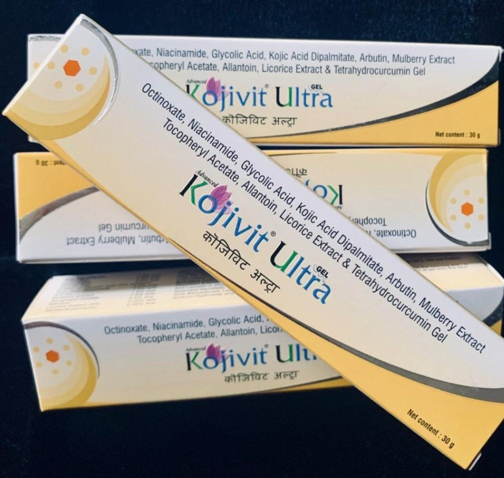 Kojivit Ultra Gel Skin Pigmentation, Malasma, DarkSpot, Skin Colour Disorder