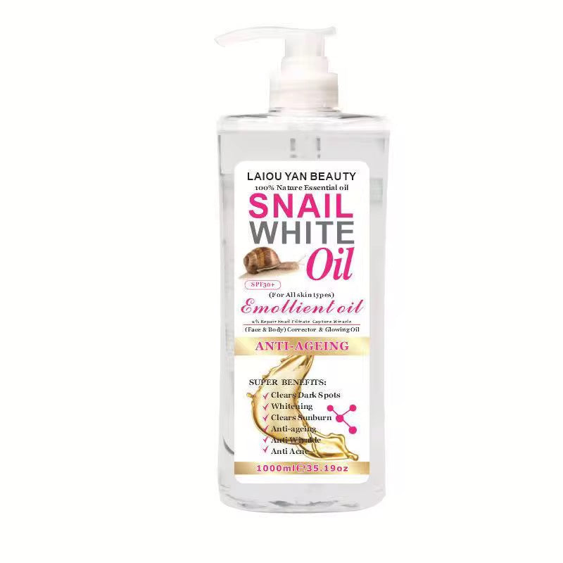 Snail White Body Oil 1000ml