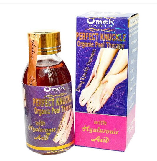 OMEK Paris knuckle lotion is perfect for treating dark knuckles, dark armpit, darkneck