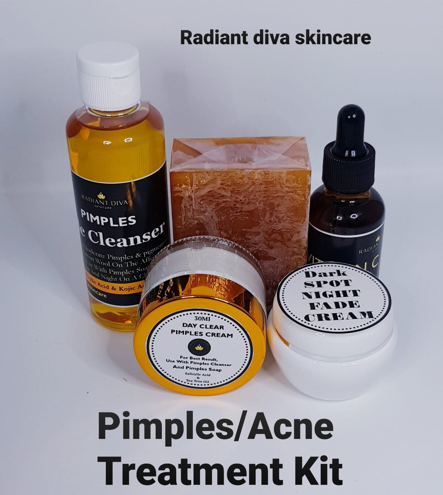 Acne/pimples And Dark Spots Facial Treatment Set