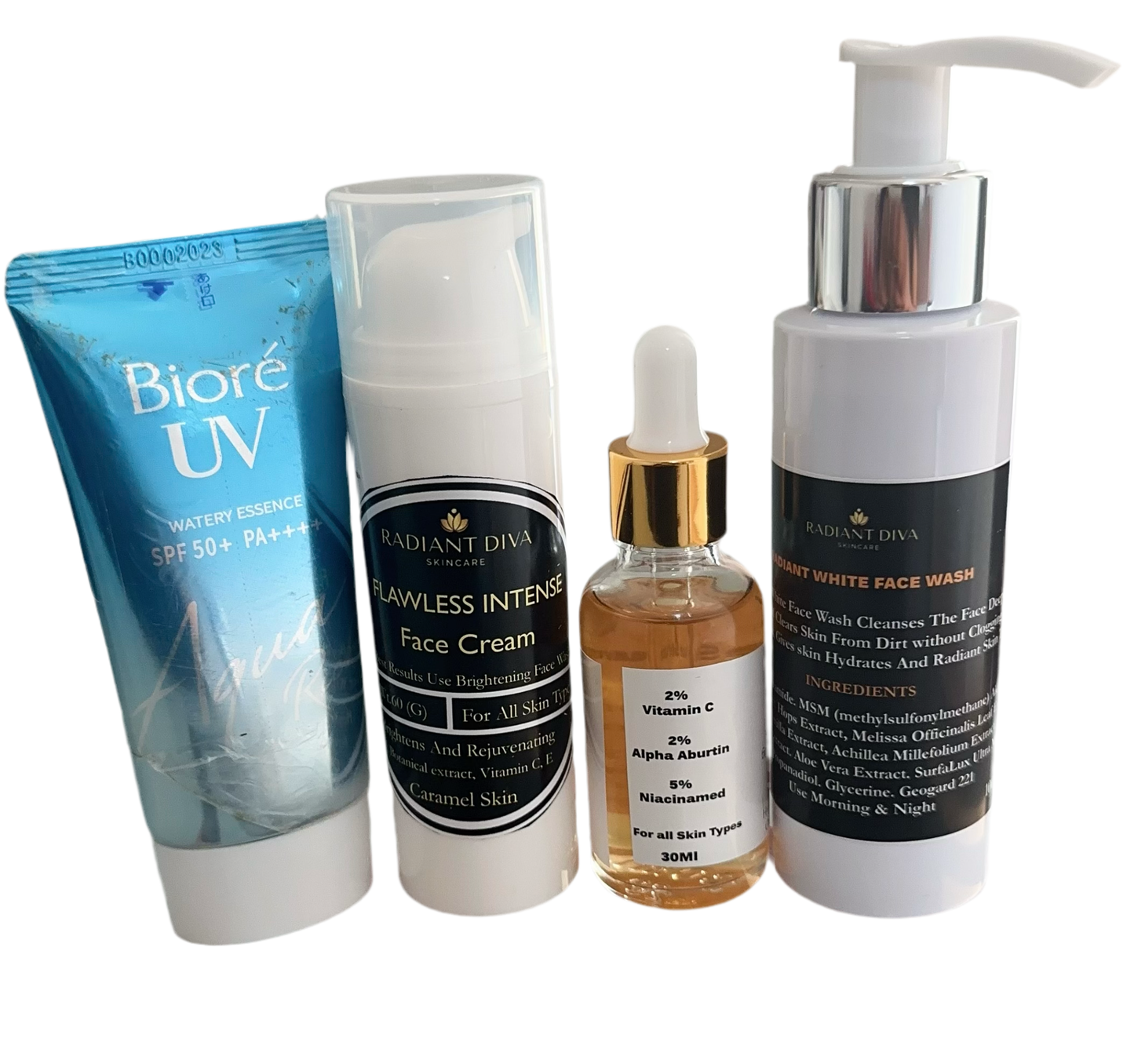 Skin Brightening Moisturising Face Kit