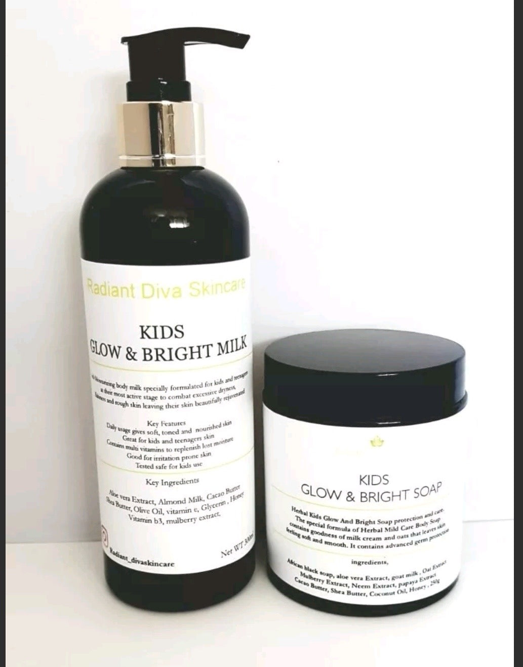 Kids soap And Body Moisturising Lotion