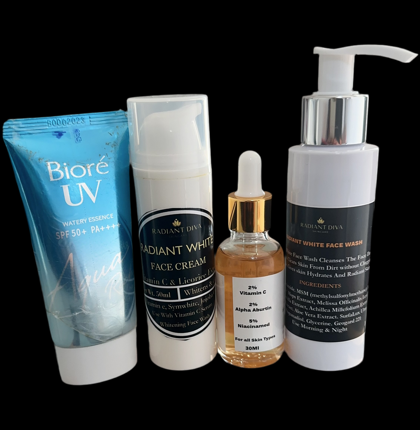 Radiant White Lightening Face Set