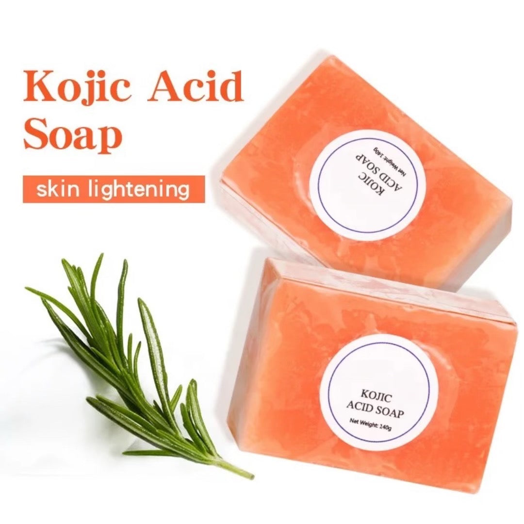 1x Kojic Acid Soap Skin Brightening Face Whitening Lighten Dark Spots
