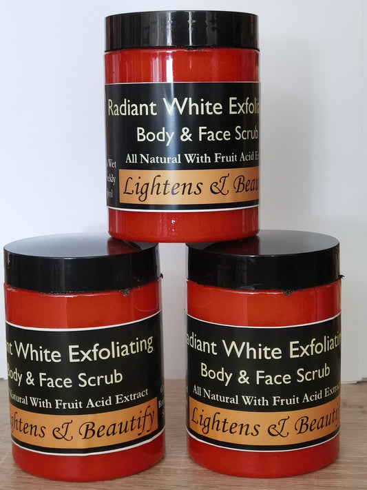 Radiant White Exfoliating Body Scrub 300ml