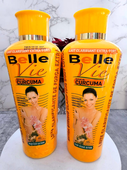 Belle vie curcuma lightening body lotion 500ml