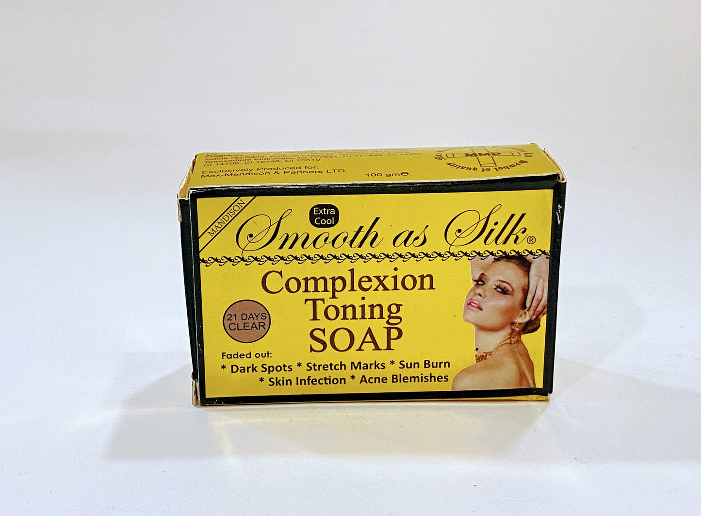 Smooth As Slik Complexion Toning Soap 100g FadeOut Stretchmark, Dark Spot, Scars